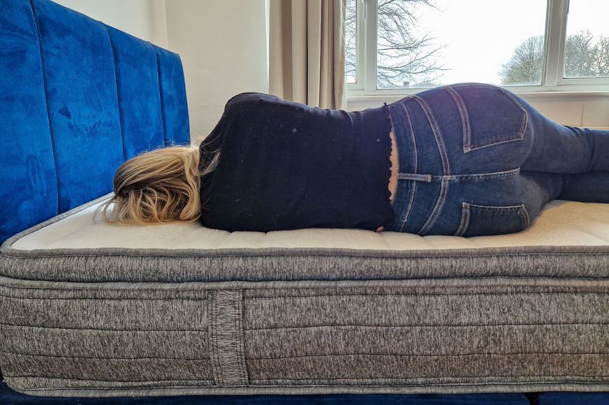 side sleeper on origin mattress